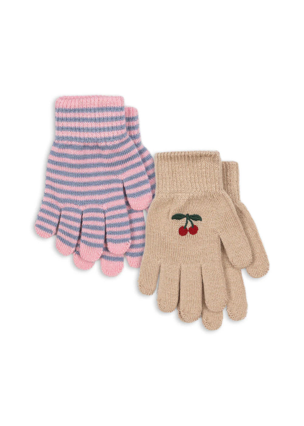 2 VNT. FILLA PIRŠTINĖS – CHERRY/STRIPES
