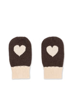 COLLETTE MITTENS - CHOCOLATE BROWN