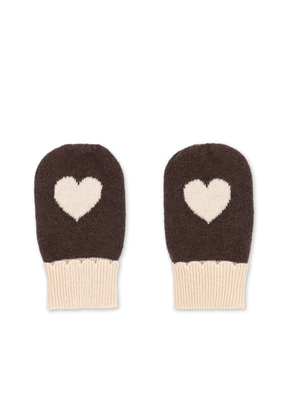 COLLETTE MITTENS - CHOCOLATE BROWN