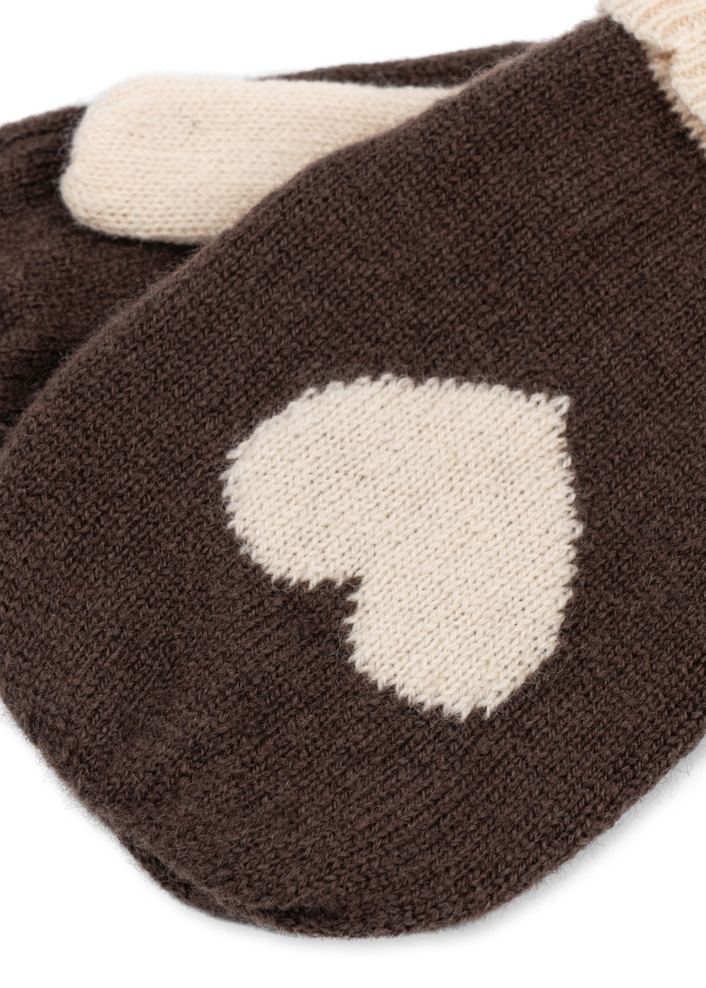 COLLETTE MITTENS - CHOCOLATE BROWN