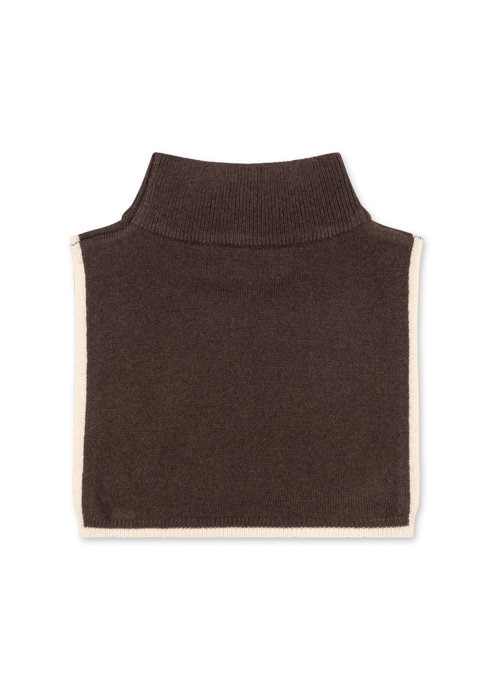 COLLETTE NECKWARMER - CHOCOLATE BROWN