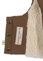 NOHR STROLLER MITTENS - WALNUT