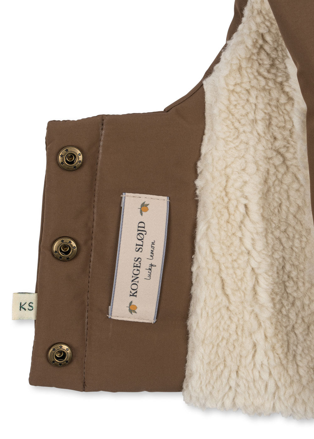 NOHR STROLLER MITTENS - WALNUT