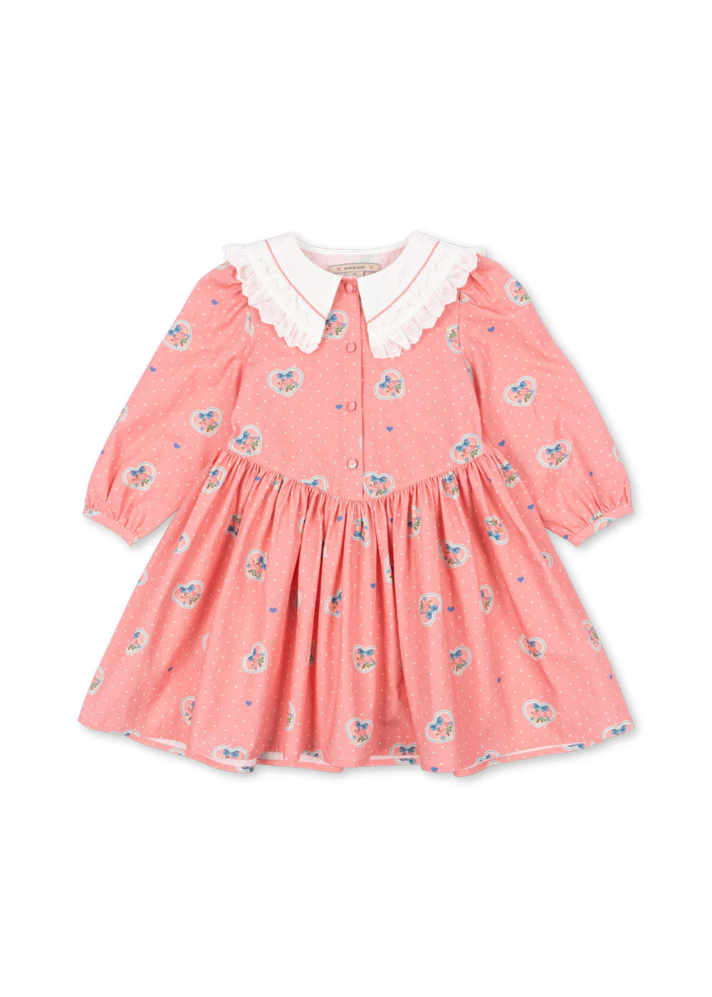 COEUR COLLAR DRESS GOTS - CHER COEUR ROSE
