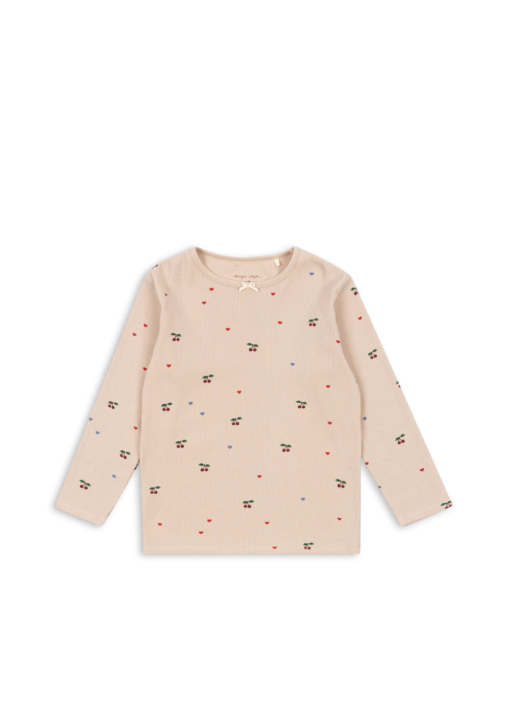 ELLA ILGARANKOVIAI MARŠKINĖLIAI GOTS - CHERRY COEUR BLUSH