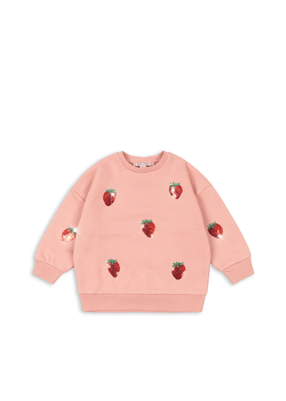 LOU SEQUIN SWEAT SHIRT OCS - MELLOW ROSE