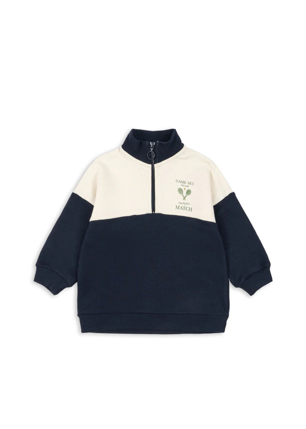 LOUPY LOU HALF ZIP SWEAT OCS - TOTAL ECLIPSE