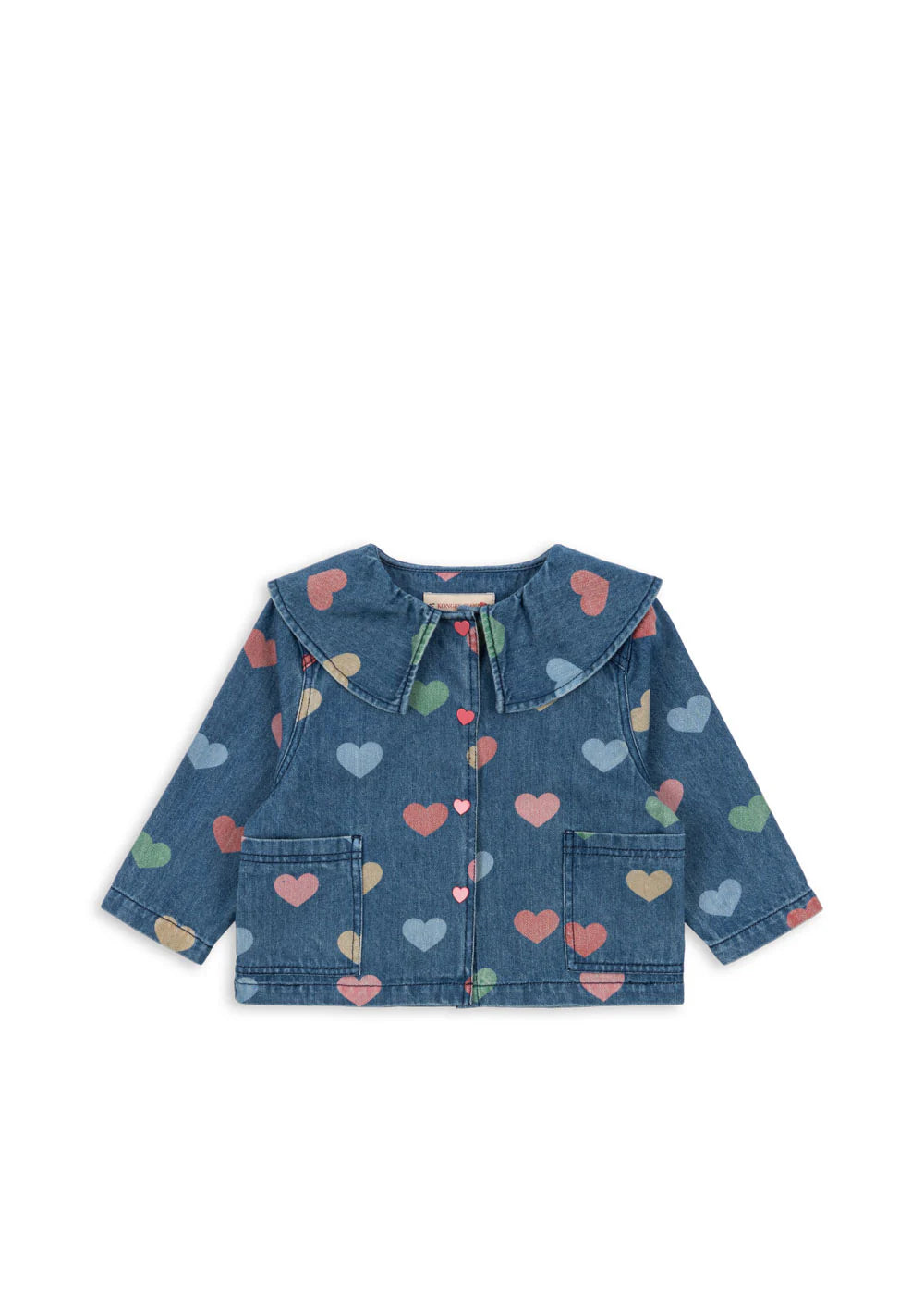 MAGOT DENIM SHIRT GOTS - BON COEUR COLORÉ