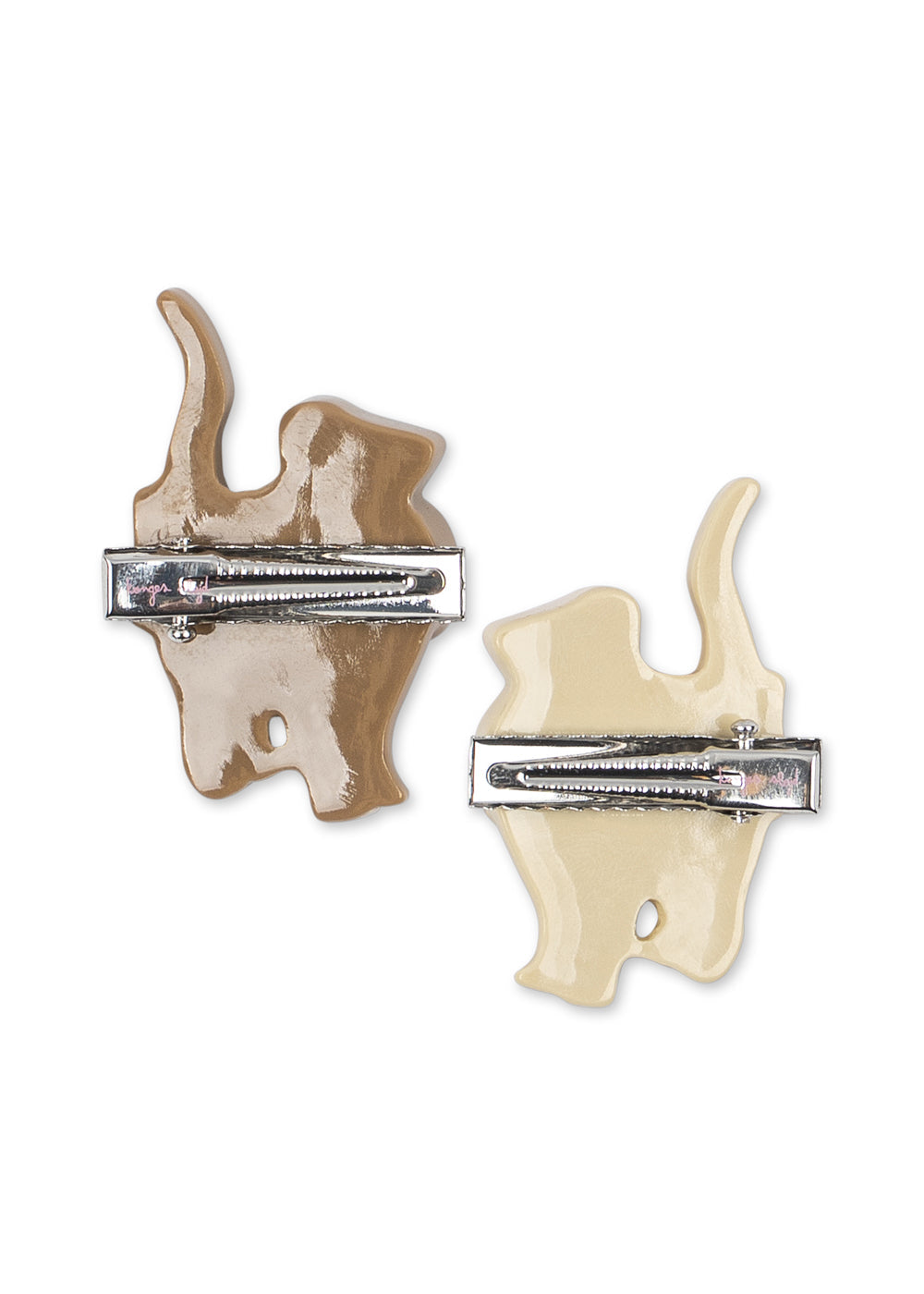 2 PACK KITTEN HAIR CLIP - BOW KITTY