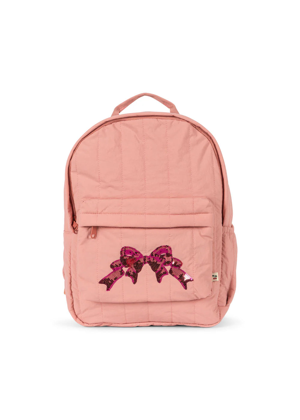 JUNO QUILTED SEQUIN BACKPACK - ROSETTE