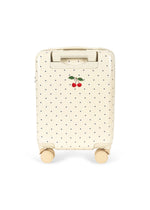 Travel Suitcase Navy Dot