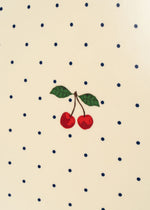 Travel Suitcase Navy Dot