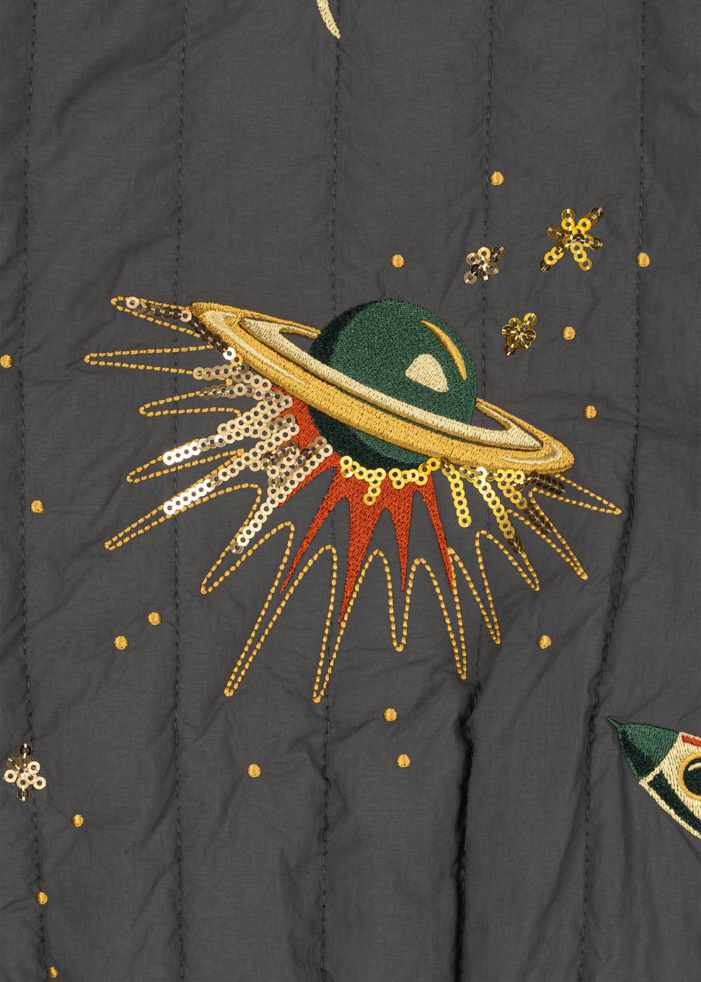 Juno Sequin Bomber Jacket Magnet