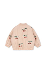 Juno Sequin Bomber Jacket Cameo Rose