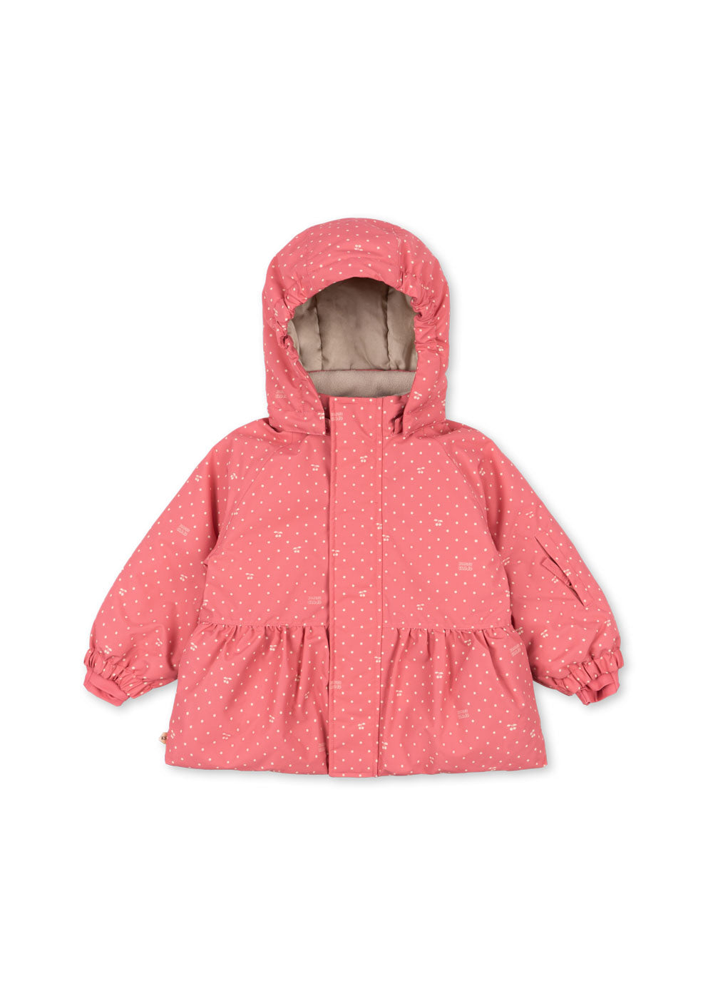 MISMOU FRILL JACKET - CHERRY BERRY DOT