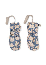 Nohr Snow Mittens Print Swan Small