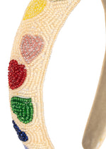 COEUR BEADED HAIRBRACE - COEUR COLORÉ