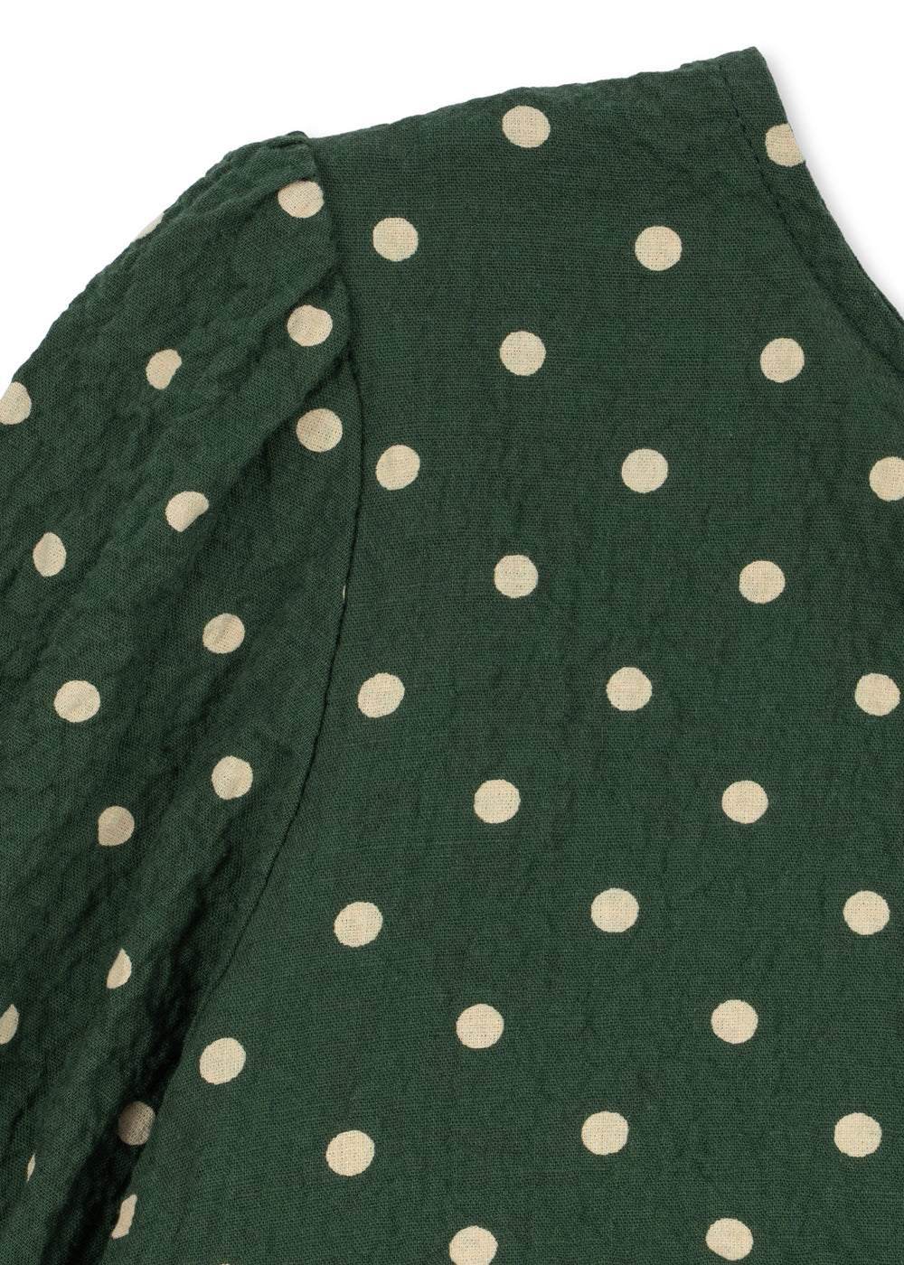 ELIN LONG SLEEVE BOW DRESS dot marseille