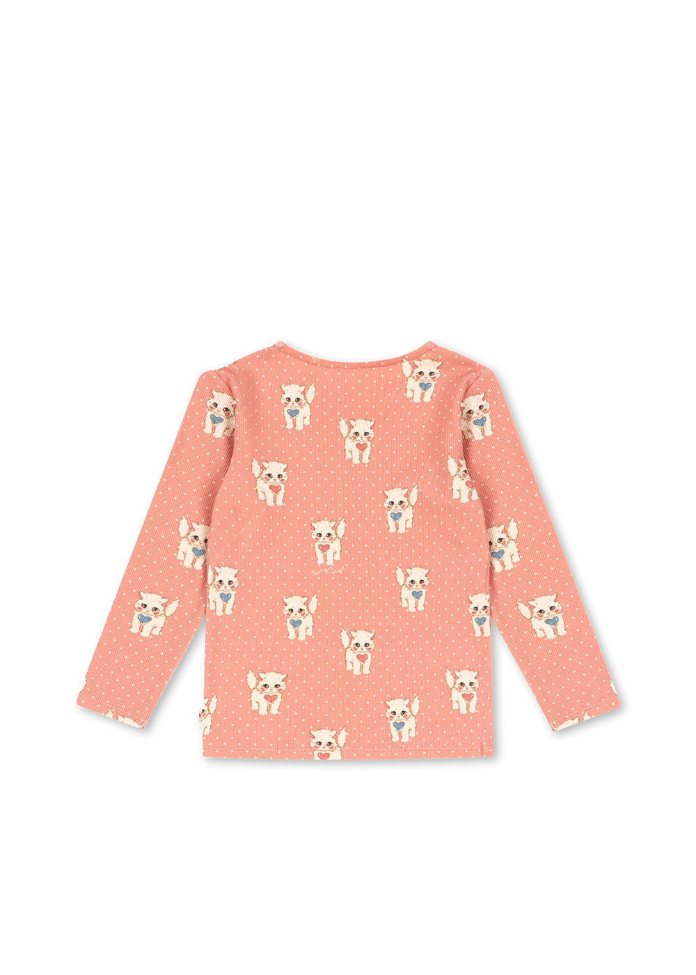 ELLA LS TEE GOTS - CIAO MIAO ROSE