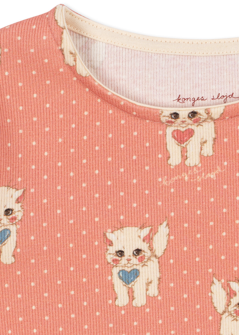 ELLA LS TEE GOTS - CIAO MIAO ROSE