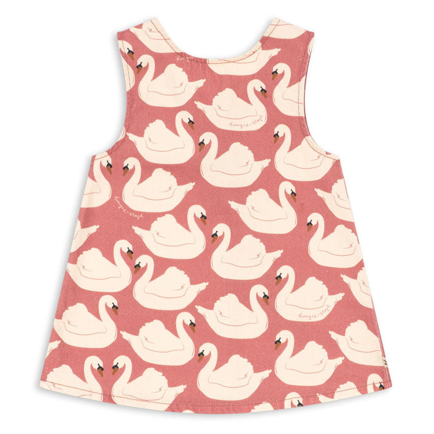 Magot Bow Dress Swan Rose