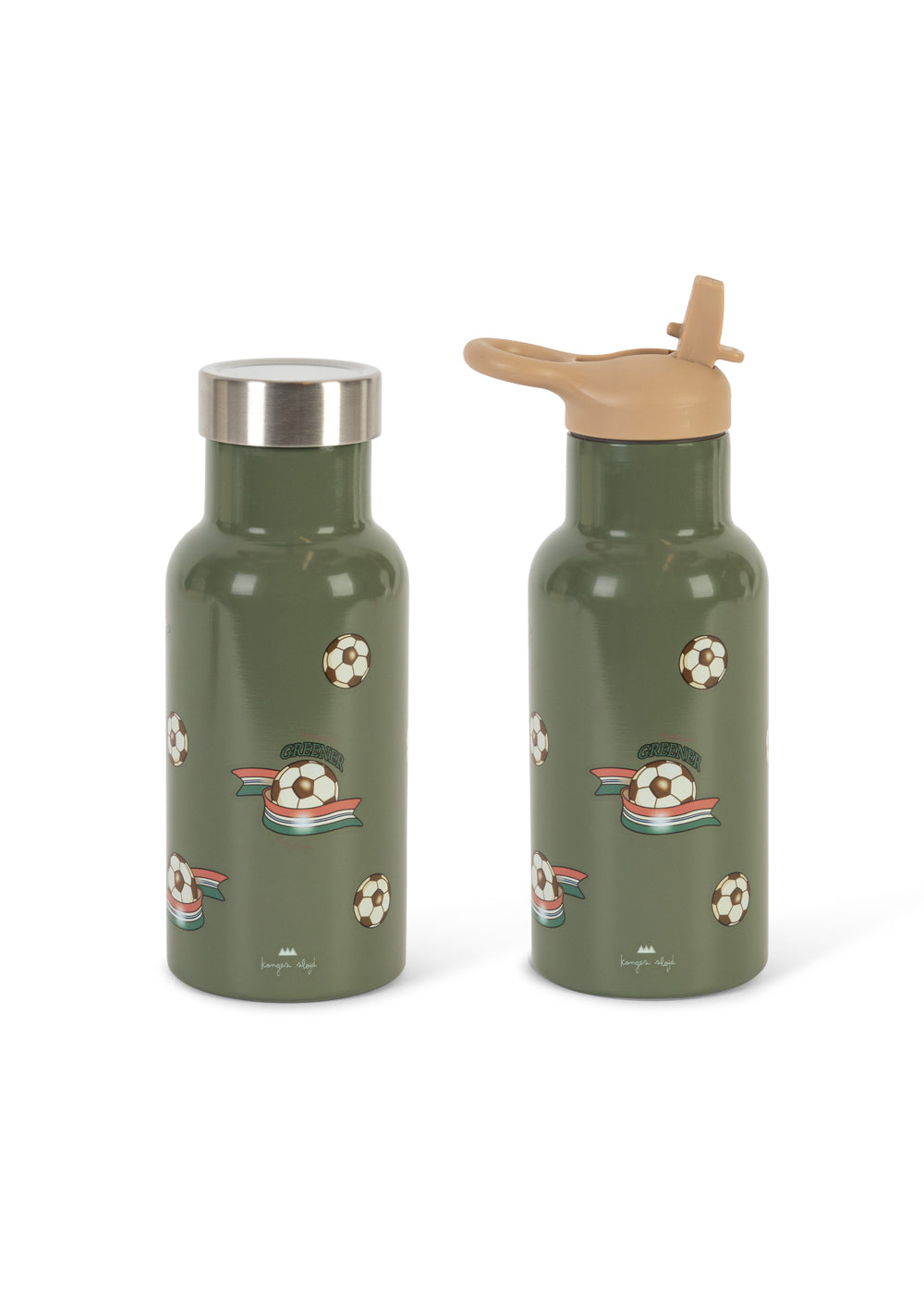 THERMO BOTTLE 350ML - GREEN/KICK IT