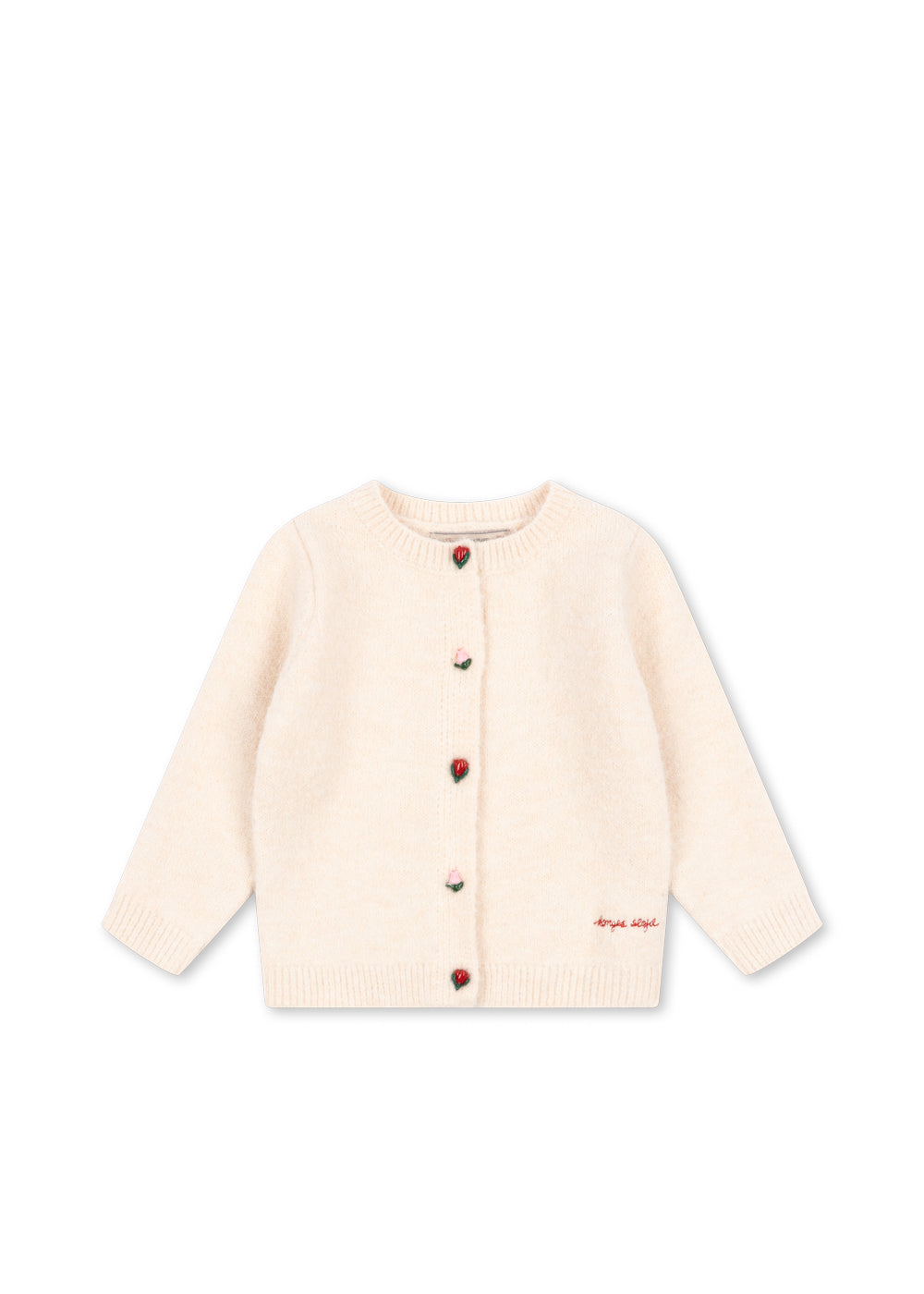 FLEURI CARDIGAN MEGZTUKAS - BUTTERCREAM