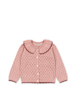 HOLIDAY CARDIGAN - MELLOW ROSE