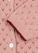 HOLIDAY CARDIGAN - MELLOW ROSE