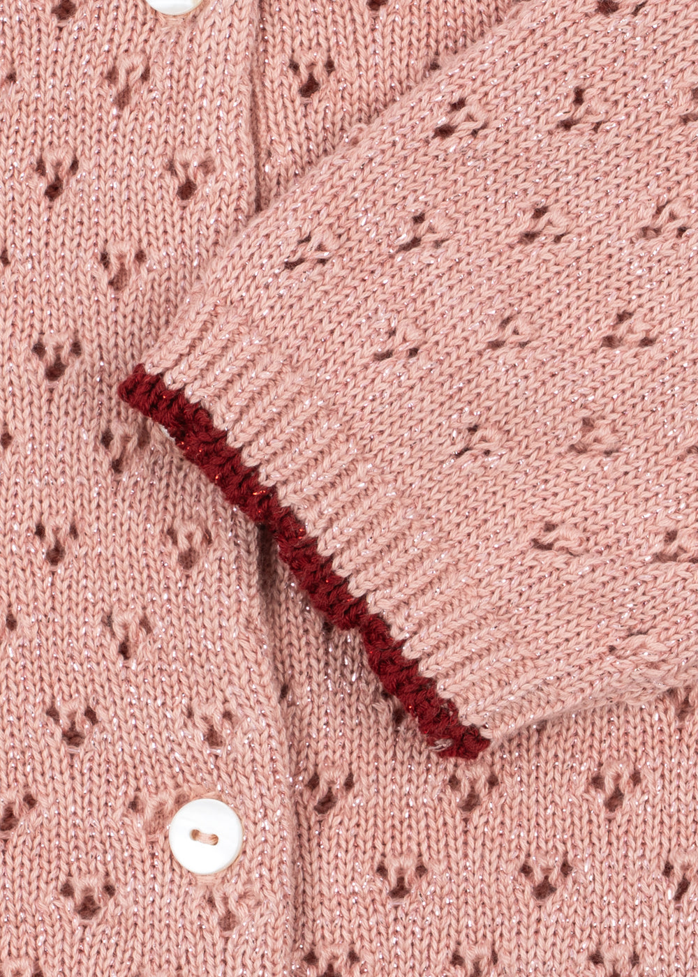 HOLIDAY CARDIGAN - MELLOW ROSE