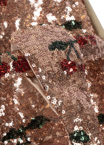 SPARKLY DOLL STROLLER - CHERRY SEQUIN