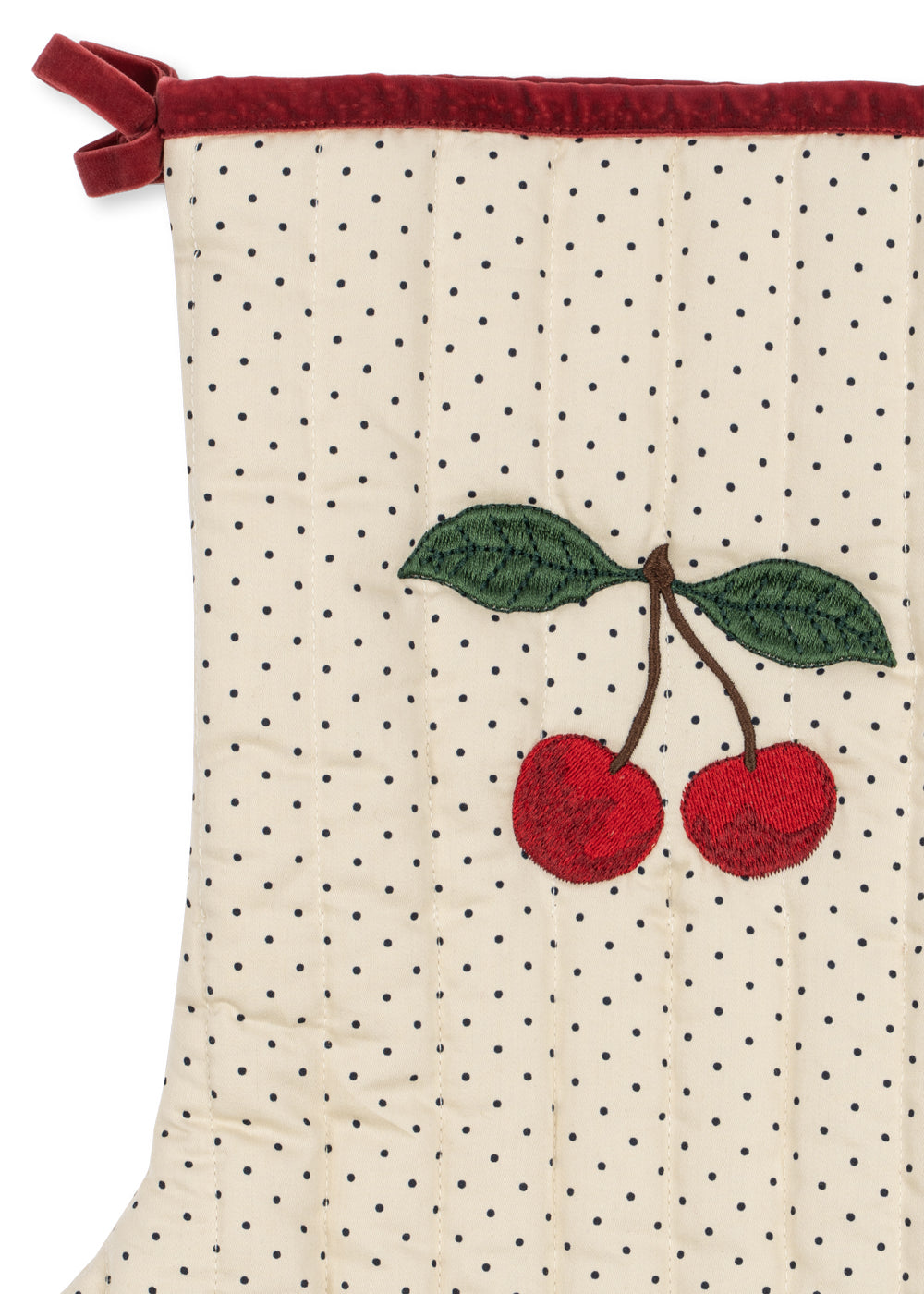 CHRISTMAS STOCKING - CHERRY