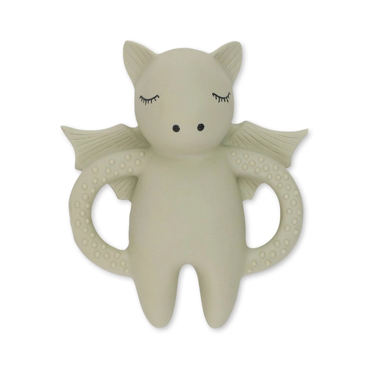 TEETH SOOTHER BAT - LIGHT GREY