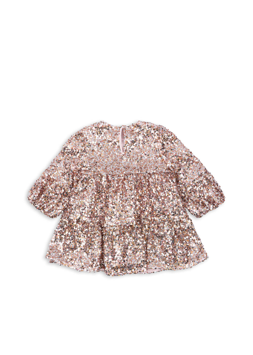 Lila Sequins Dress Grey/Rosa
