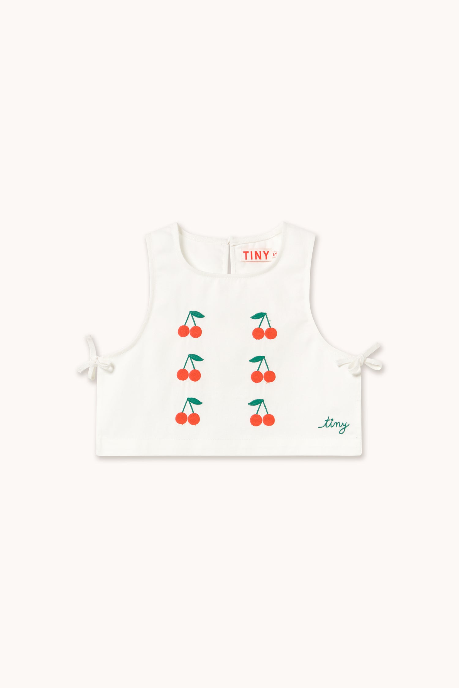 MINI CHERRIES TWILL TOP