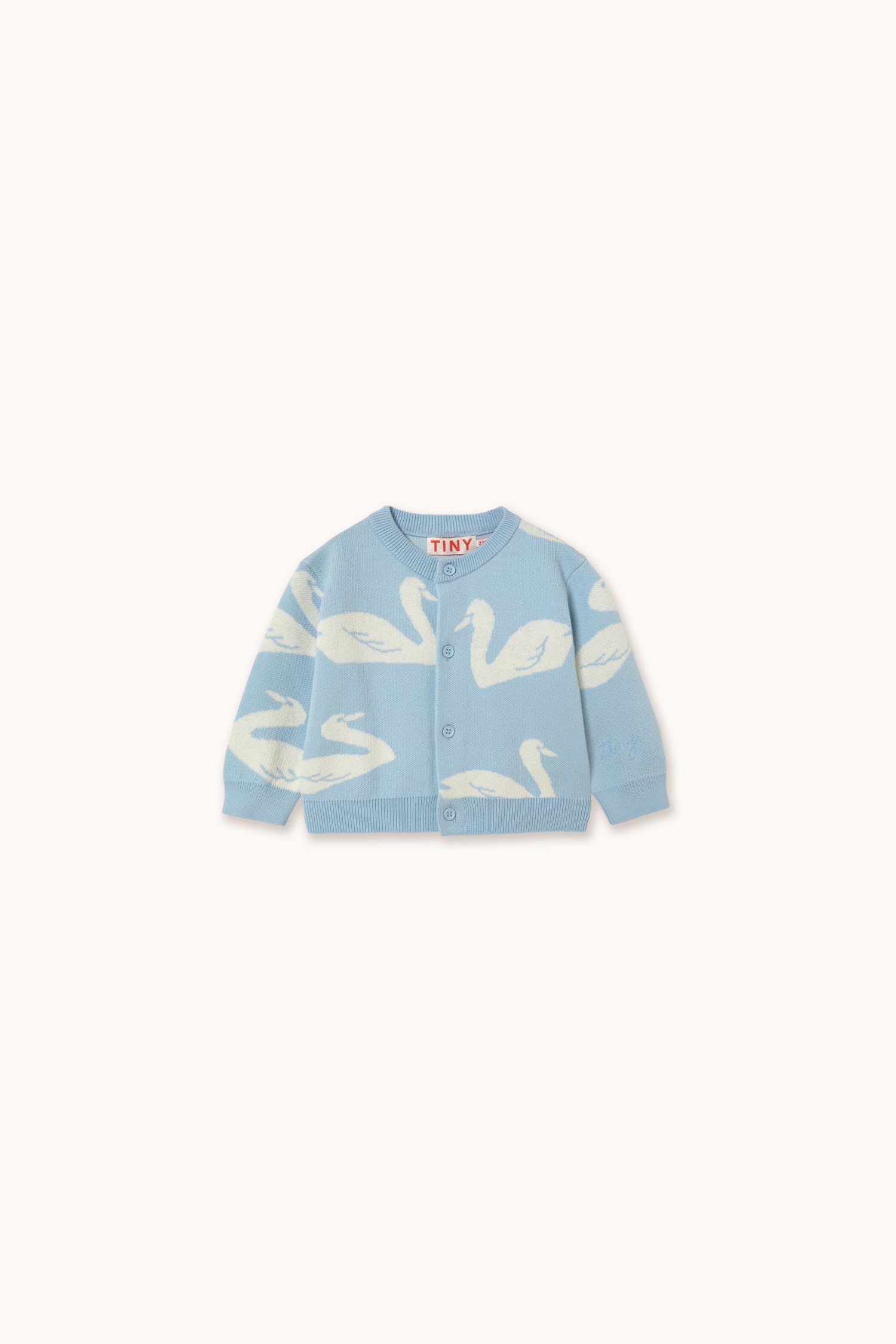 BIG SWANS BABY CARDIGAN
