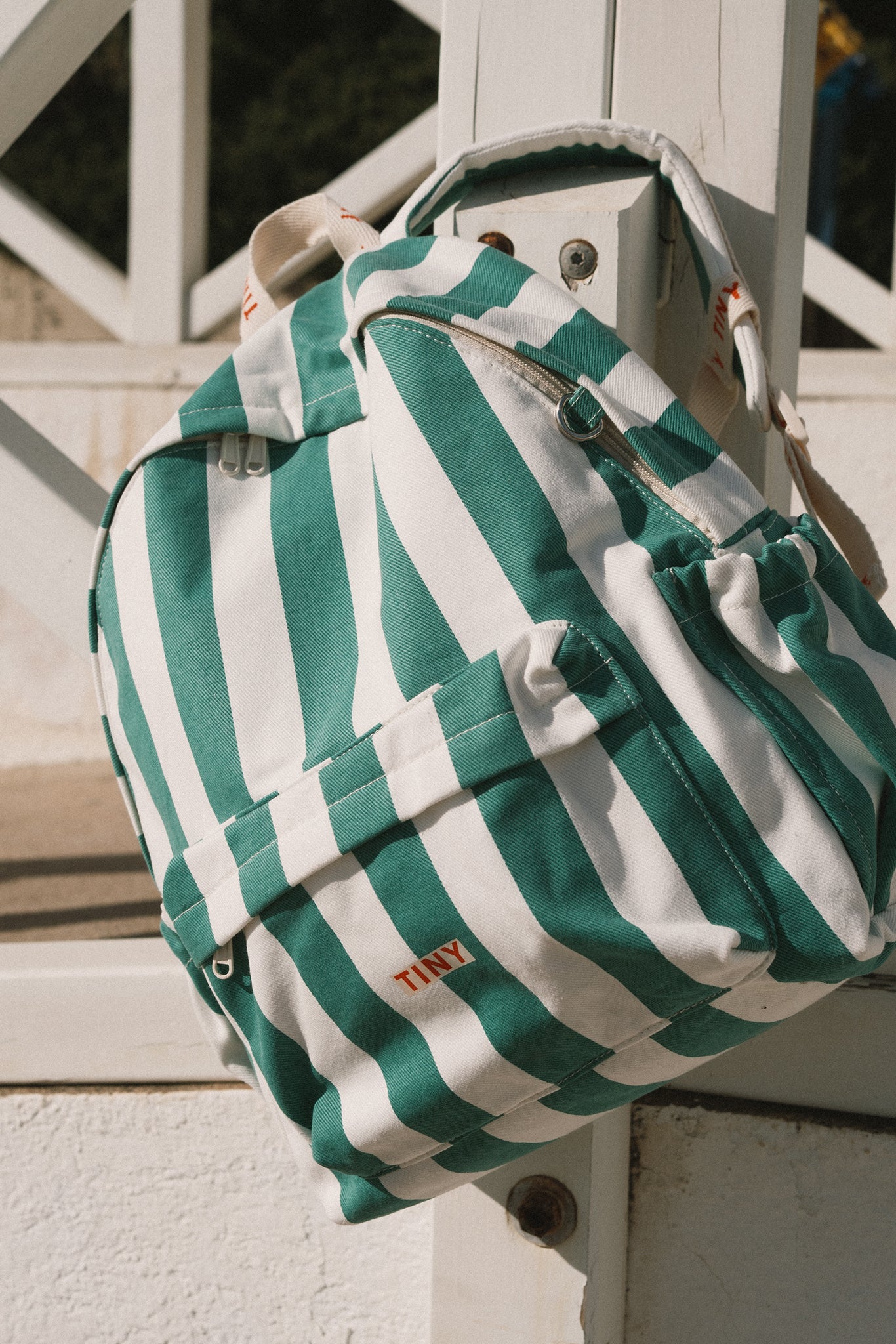EMERALD STRIPES BACKPACK
