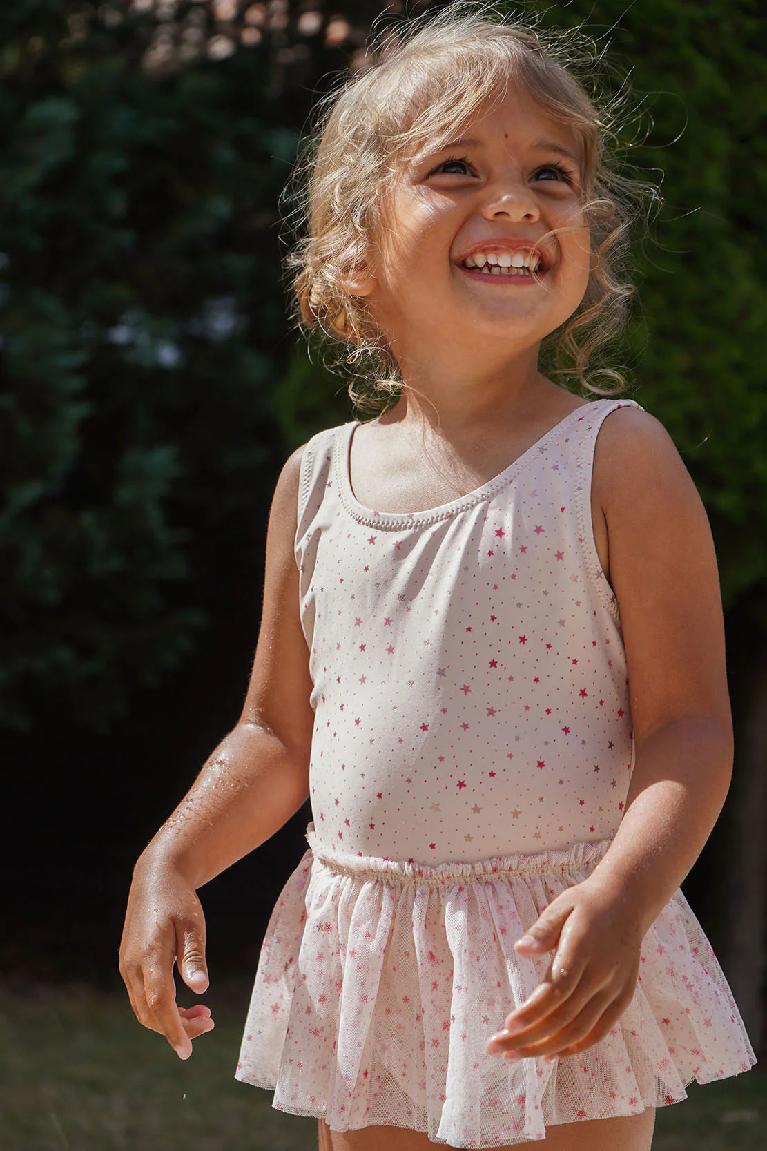 STRUT SWIMSUIT - ETOILE PINK SPARKLE