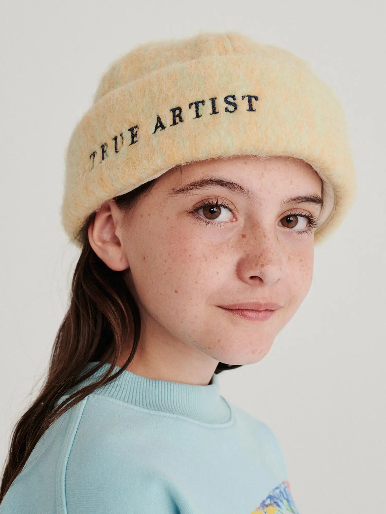 CHALK WOOL BEANIE