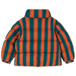 RETRO STRIPES SHORT PADDED JACKET