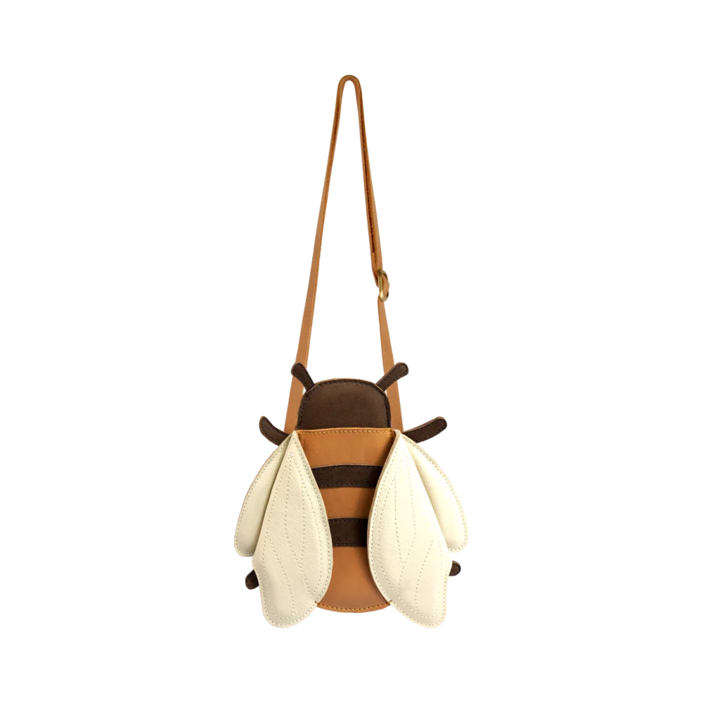TOTO PURSE | BEE | CAMEL CLASSIC LEATHER