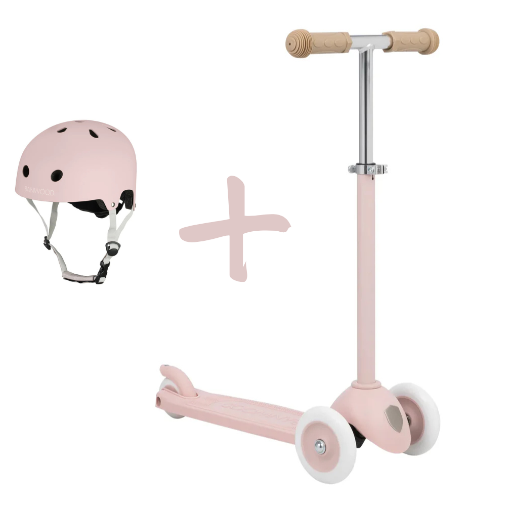 EKO PASPIRTUKAS + ŠALMAS | FADED PINK