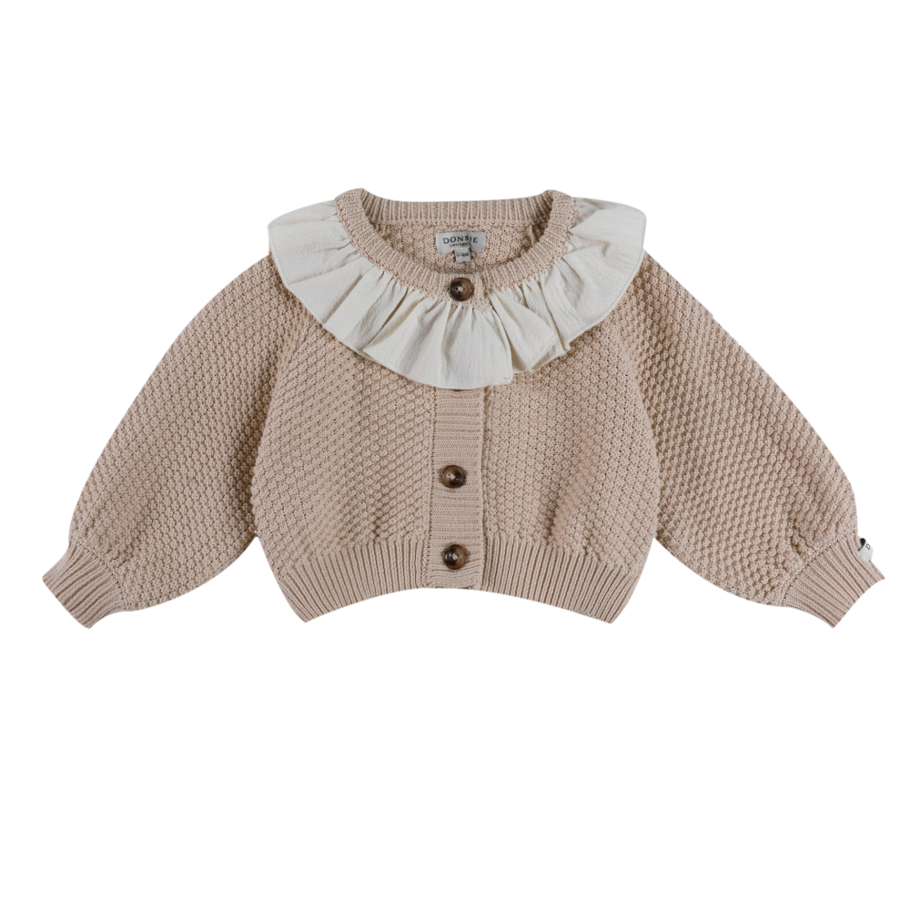 VEERTJE CARDIGAN | LIGHT CORAL