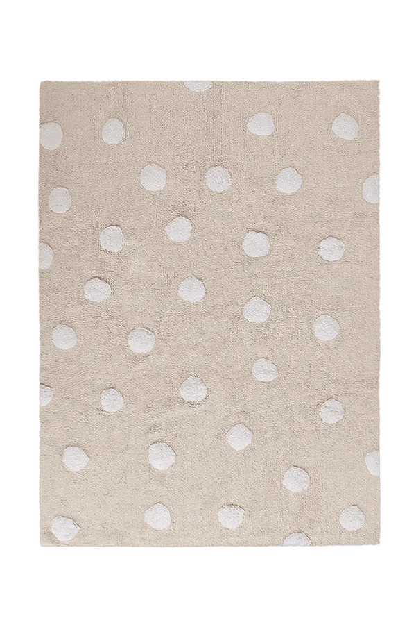 PLAUNAMAS KILIMAS DOTS BEIGE