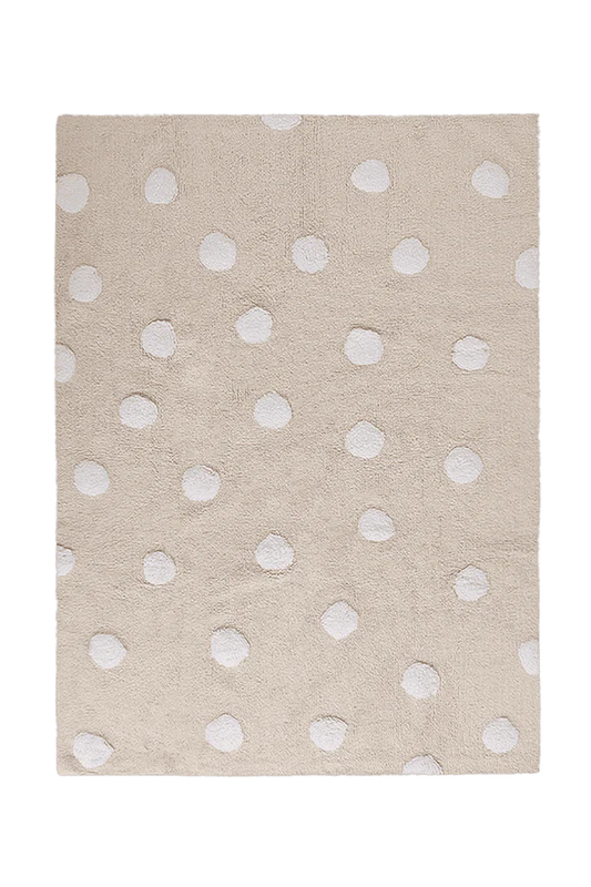 PLAUNAMAS KILIMAS DOTS BEIGE