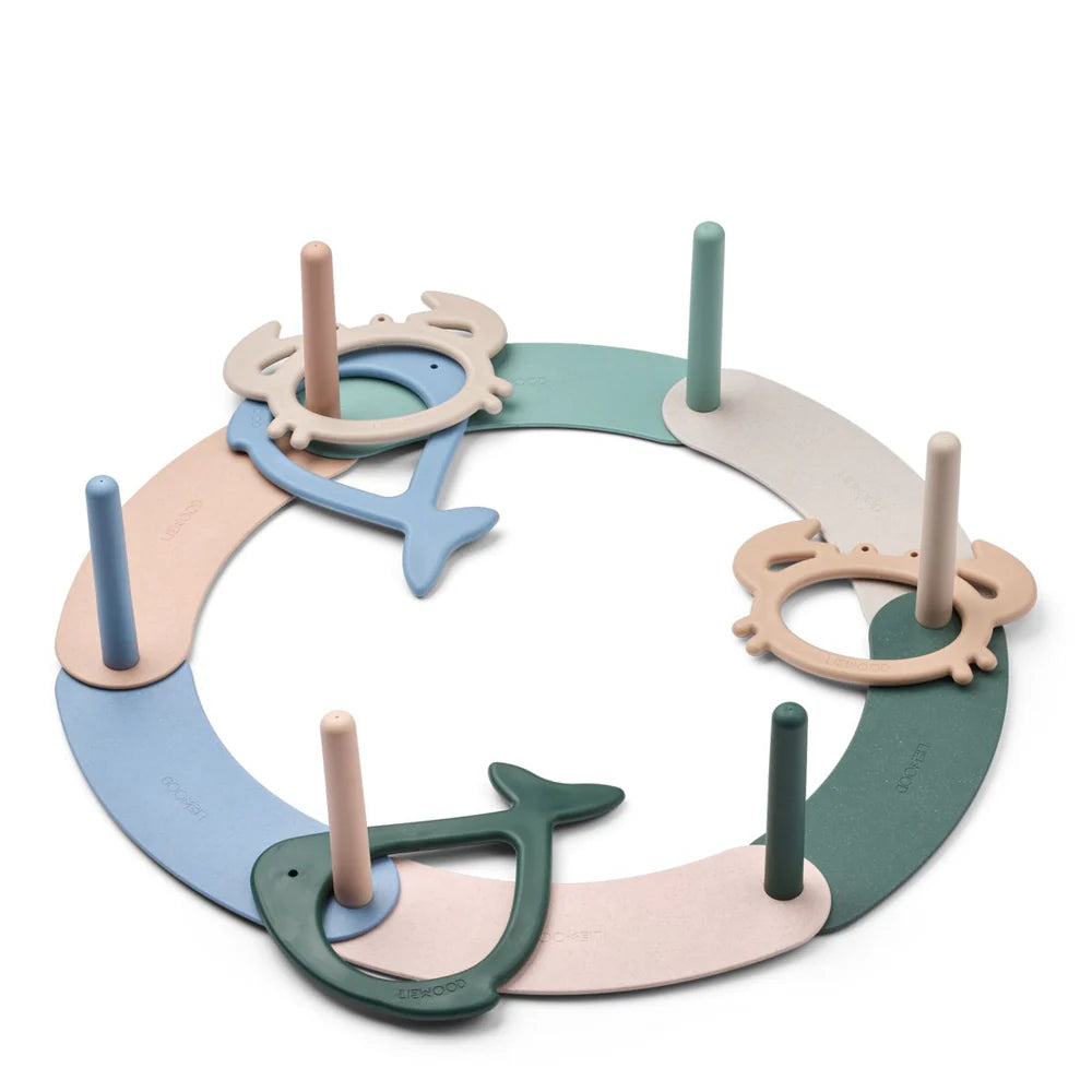 NOOVA ŽIEDŲ MĖTYMO ŽAIDIMAS