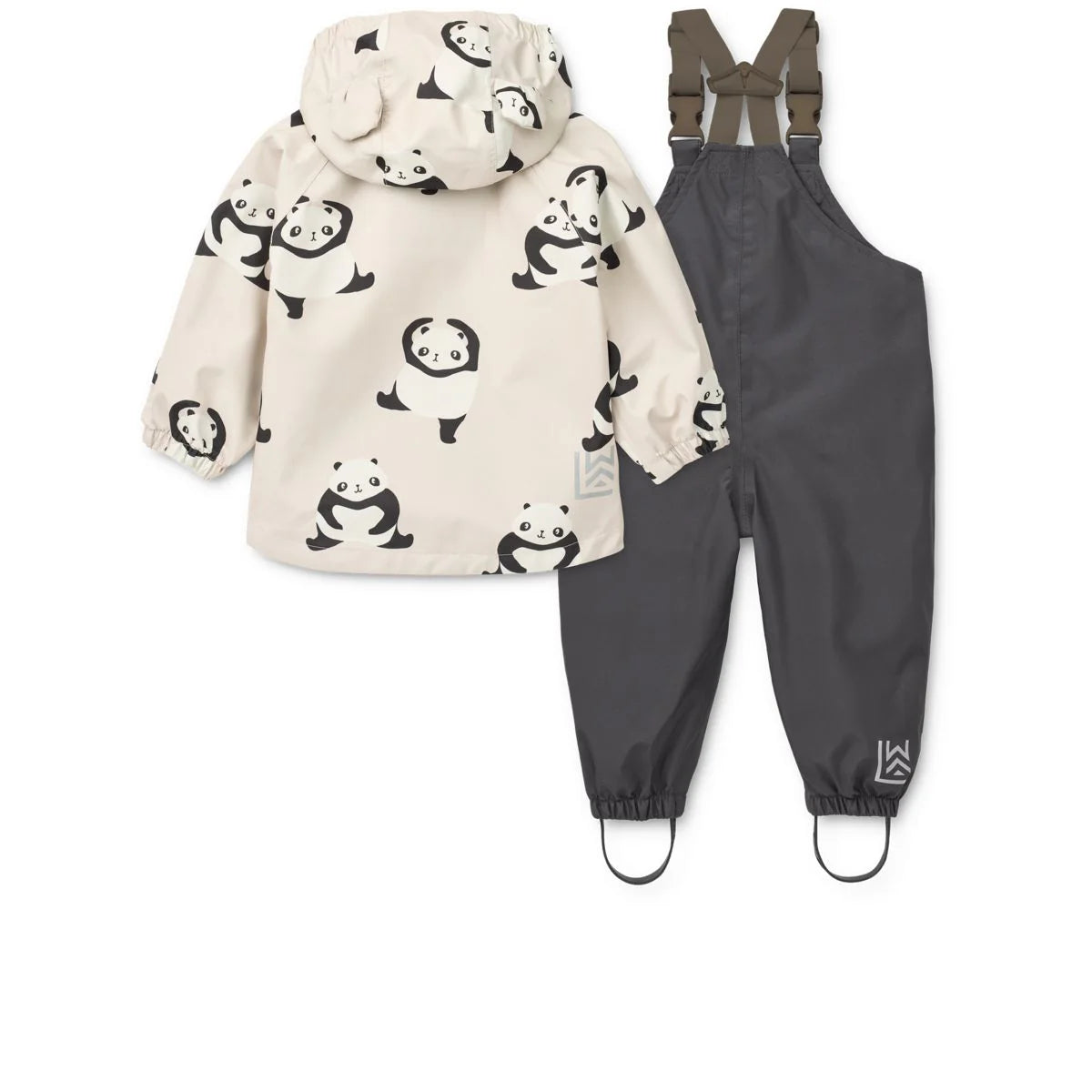 MANU RAINWEAR SET - PANDA / SANDY