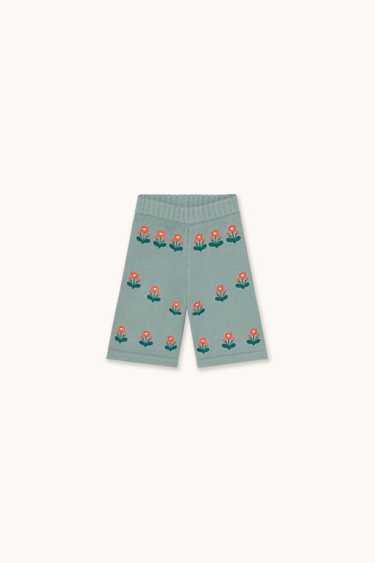 FLOWERS BABY KNITTED PANT