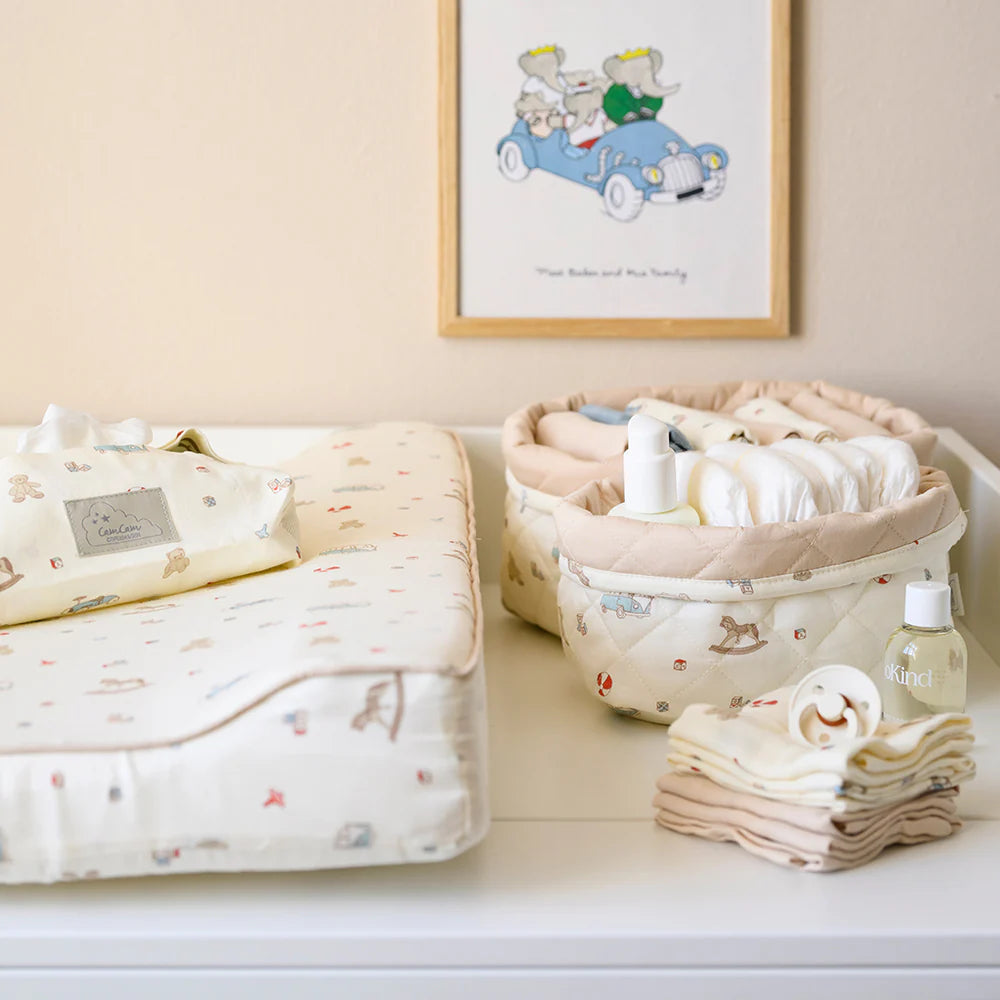 MUSLIN CLOTH, 3-PACK - MIX VINTAGE TOYS