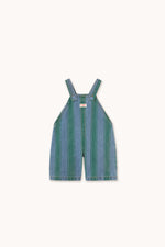 Retro Stripes Baby Denim Dungaree